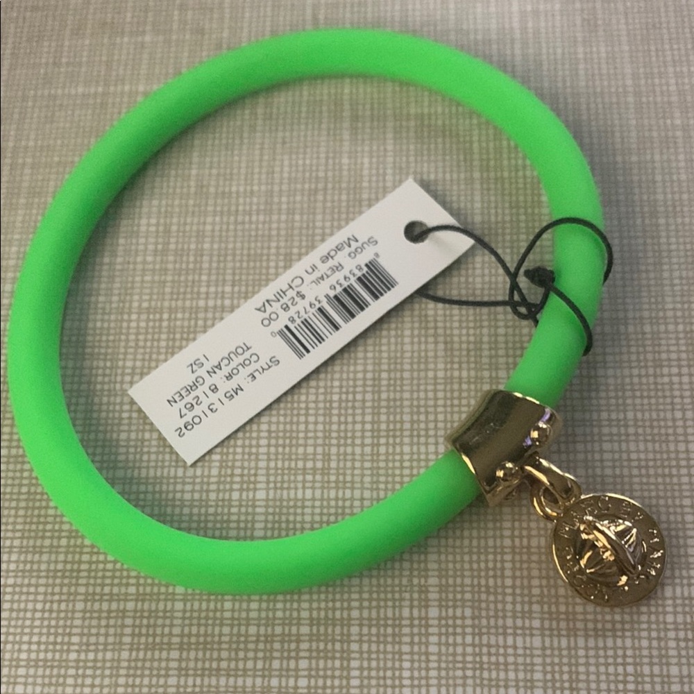 Marc Jacobs Green and Gold Bracelet with Charm - Picture 1 of 4